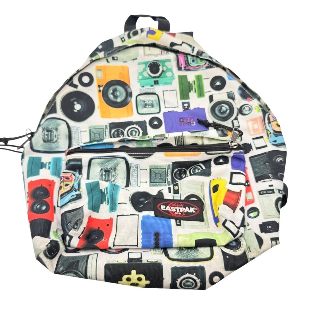 Eastpak Padded Pak'r Camera Mix Backpack 24L Multicolor Camera Print EK62079B